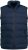 JP1880 Quilted Gilet Stand-up Collar Navy - Jassen - Grote Maten Herenjassen