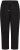 Kaffe Curve Mille Wide Pants Black Deep - Stoffen broeken - 