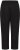 Kaffe Curve Mille Wide Pants Black Deep - Stoffen broeken - 