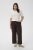Kaffe Curve Mille Wide Pants Coffee Brown - Stoffen broeken - 