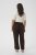 Kaffe Curve Mille Wide Pants Coffee Brown - Stoffen broeken - 