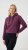 Nora Mikken KAMILLA Cropped Hoodie Mauve Wine - DAMESKLEDING XS-XXL - 