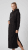 Nora Mikken MARTINA Maxi Hoodie Dress Black - DAMESKLEDING XS-XXL - 