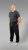 20 Nodi Ponente Long Leg Sports Pants in Combed Fleece Cotton Black - Joggingbroeken & shorts - Joggingbroeken & Shorts Heren Grote Maten