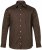 JP1880 Shirt Business Long Sleeve Brown - Hemden - Overhemden Grote Maten Heren