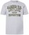 JP1880 T-shirt Short Sleeve Chest Print Grey Melange - T-shirts - Grote Maten T-shirts Heren