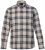JP1880 Checked Flannel Shirt Long Sleeve Dark Dusty Pink - Hemden - Overhemden Grote Maten Heren