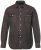 JP1880 Denim Shirt Flexnamic Dark Brown - Hemden - Overhemden Grote Maten Heren