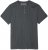 Adamo Silas Regular fit Serafino T-shirt Charcoal - T-shirts - Grote Maten T-shirts Heren