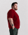 Motley Denim Stockholm T-shirt Red - T-shirts - Grote Maten T-shirts Heren