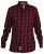 D555 Theo Long Sleeve Check Shirt - Hemden - Overhemden Grote Maten Heren