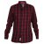 D555 Theo Long Sleeve Check Shirt - Hemden - Overhemden Grote Maten Heren