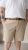 Kam Jeans 3402 Belted Dobby Weave Stretch Chino Shorts Beige - Shorts - Grote Maten Korte Broeken Heren