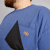 Motley Denim Milan T-shirt Licht indigo - T-shirts - Grote Maten T-shirts Heren
