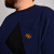 Motley Denim Milan T-shirt Marineblauw - T-shirts - Grote Maten T-shirts Heren