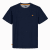 Motley Denim Stockholm T-shirt Dark Indigo - T-shirts - Grote Maten T-shirts Heren