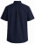 Motley Denim Zagreb Overhemd met korte mouw Marineblauw - Hemden - Overhemden Grote Maten Heren