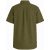 Motley Denim Zagreb Overhemd met korte mouw Donker khaki - Hemden - Overhemden Grote Maten Heren