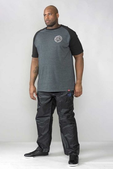 D555 Elba "Packaway" Rain Pants Black - Sportkleding & outdoor - Grote Maten Sportkleding Heren