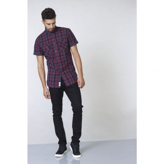 D555 Herbie Short Sleeve Shirt - Hemden - Overhemden Grote Maten Heren