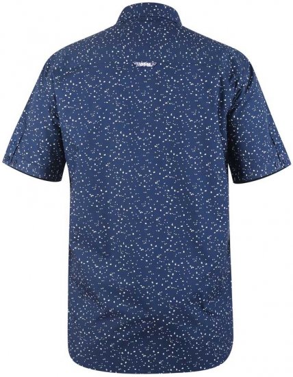 D555 FINDON Print Shirt - Hemden - Overhemden Grote Maten Heren