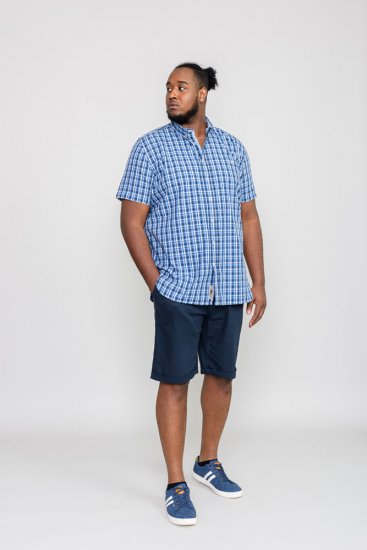 D555 CANFORD Shirt With Pocket - Hemden - Overhemden Grote Maten Heren