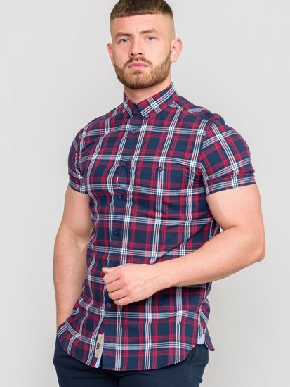 D555 RIPLEY Shirt With Pocket - Hemden - Overhemden Grote Maten Heren