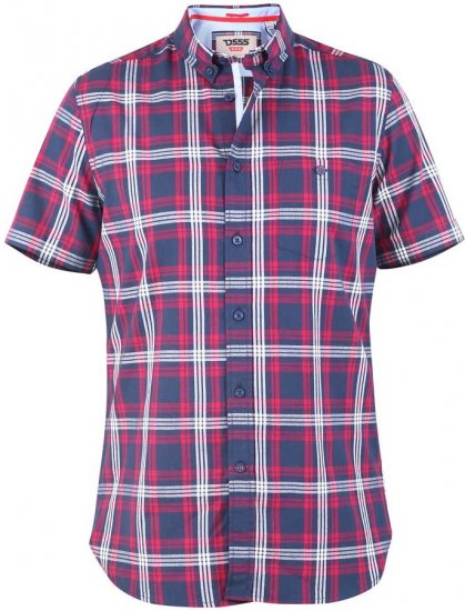 D555 RIPLEY Shirt With Pocket - Hemden - Overhemden Grote Maten Heren