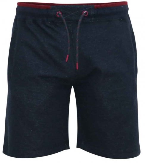 D555 Tunstall Elasticated Waist Sweatshorts Denim - Joggingbroeken & shorts - Joggingbroeken & Shorts Heren Grote Maten