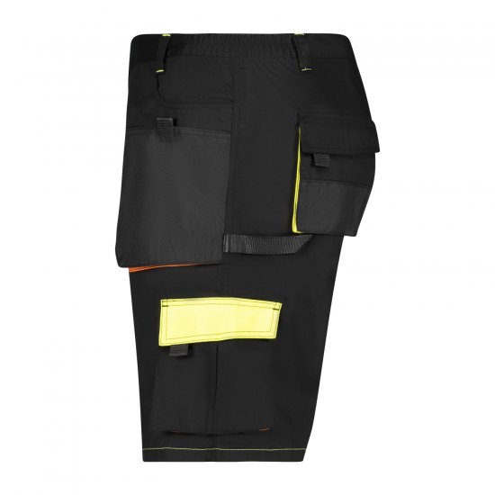 Adamo 109120 Werkshort Zwart - Werkkleding - Werkkleding Grote Maten Heren