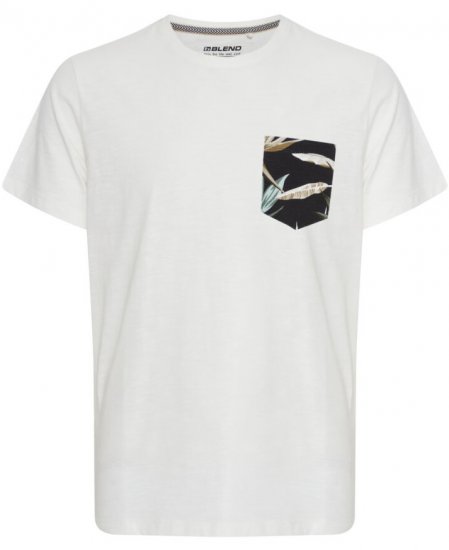 Blend 5038 T-shirt White - T-shirts - Grote Maten T-shirts Heren