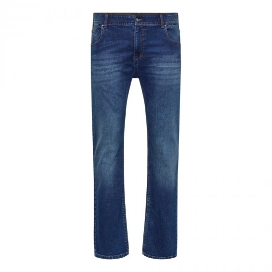 North Latitude Jeans Jack Navy Blue - Jassen - Grote Maten Herenjassen