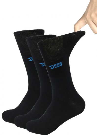 D555 Harold Extra Wide Comfort Fit Socks 3-pack - Ondergoed & zwem - Grote Maten Ondergoed Heren