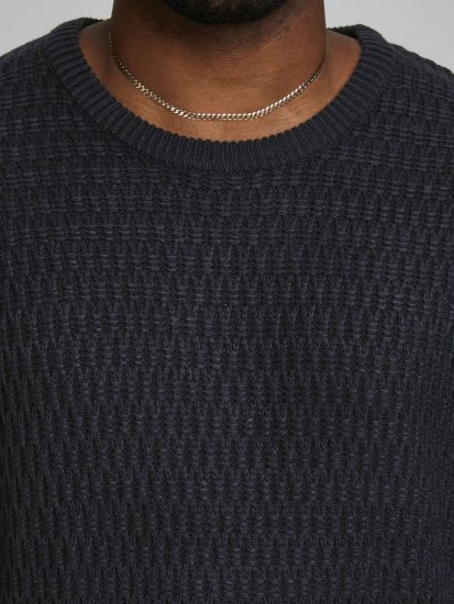 Jack & Jones JCOBRANDON Knit Black - Sweaters & hoodies - Sweaters & Hoodies Grote Maten Heren