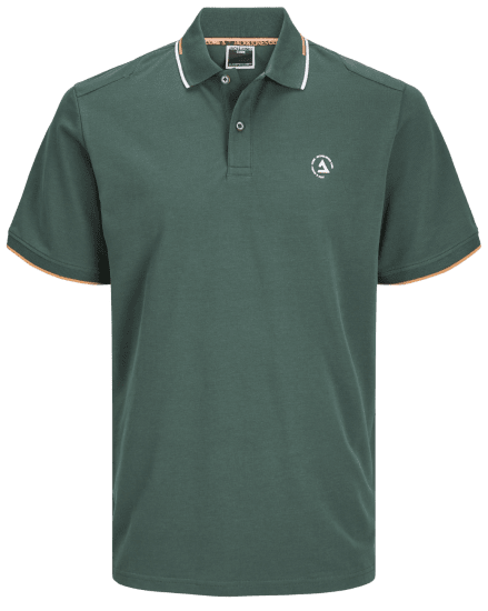 Jack & Jones JCOHASS LOGO Polo Sycamore - Polo shirts - Grote Maten Poloshirts Heren