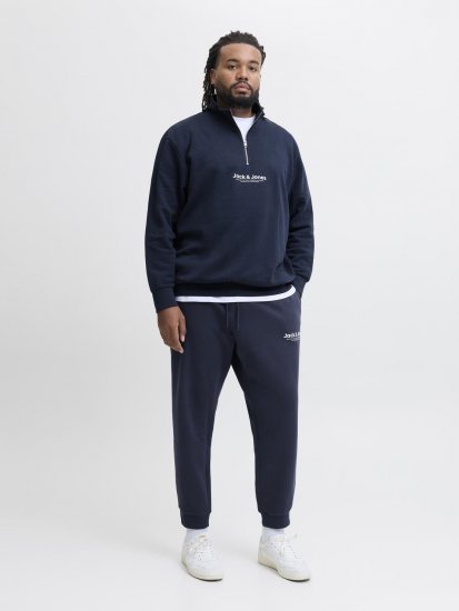 Jack & Jones Vesterbro trainingspak navyblauw - Sweaters & hoodies - Sweaters & Hoodies Grote Maten Heren