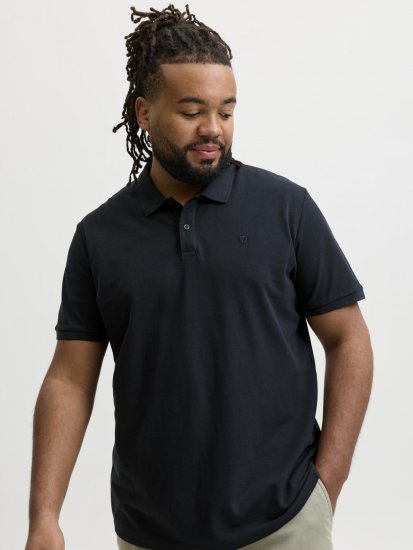Jack & Jones Weston Polo Donkerblauw - Polo shirts - Grote Maten Poloshirts Heren