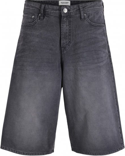 Jack & Jones Stowen Bronx Long Shorts Black - Shorts - Grote Maten Korte Broeken Heren