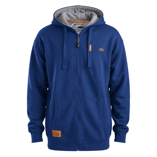 Motley Denim Copenhagen Hoodie Royal Blue - Sweaters & hoodies - Sweaters & Hoodies Grote Maten Heren