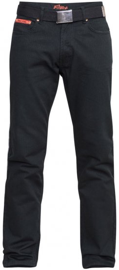 Duke Mario Bedford cord-pants Black TALL SIZES - HERENKLEDING MT-6XLT - Tall Kleding Heren
