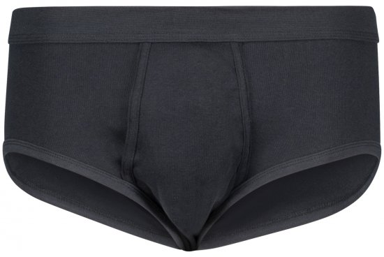 Adamo Royal Ribbed Briefs Black - Ondergoed & zwem - Grote Maten Ondergoed Heren