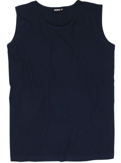 Adamo Rod Comfort Fit Tank Top Navy - T-shirts - Grote Maten T-shirts Heren