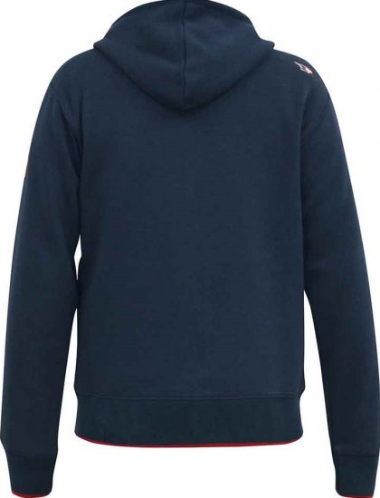 D555 WORCESTER Full Zip Hoody With Brooklyn Chest Print - Sweaters & hoodies - Sweaters & Hoodies Grote Maten Heren
