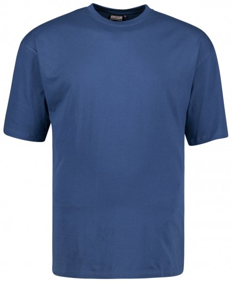 Adamo Magic T-shirt Denim Blue TALL SIZES - HERENKLEDING MT-6XLT - Tall Kleding Heren