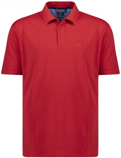 Adamo Picco Technical Sports Polo Red - Sportkleding & outdoor - Grote Maten Sportkleding Heren