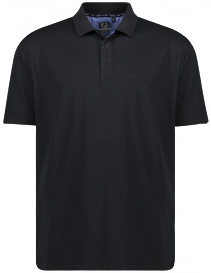 Adamo Picco Technical Sports Polo Black - Sportkleding & Outdoor - Grote Maten Sportkleding Heren
