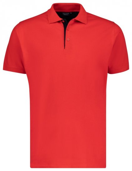 Adamo 139401 Poloshirt Rood - Polo shirts - Grote Maten Poloshirts Heren