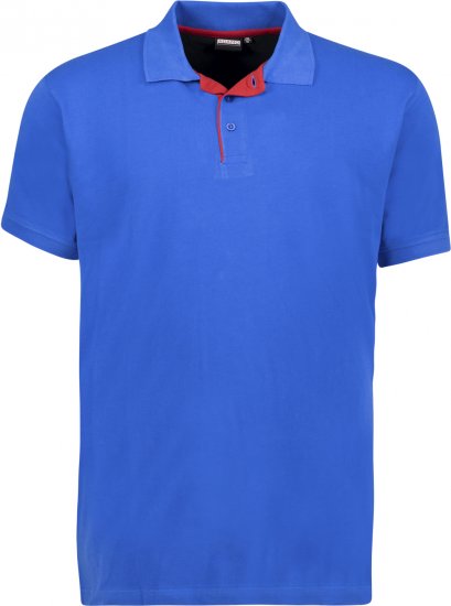 Adamo Pablo Comfort fit Polo Shirt Royal Blue - Polo shirts - Grote Maten Poloshirts Heren