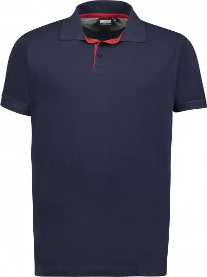 Adamo Pablo Comfort fit Polo Shirt Navy - Polo shirts - Grote Maten Poloshirts Heren