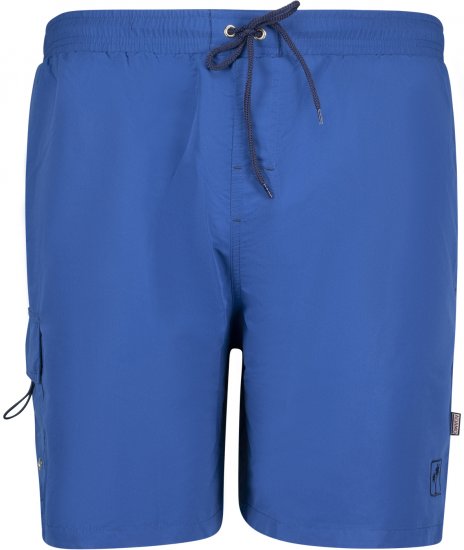 Adamo Kuba Cargo Swimshorts Royal Blue - Ondergoed & zwem - Grote Maten Ondergoed Heren